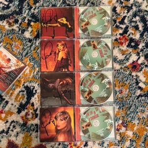 Autographed collection of The Life of a Showgirl CDs